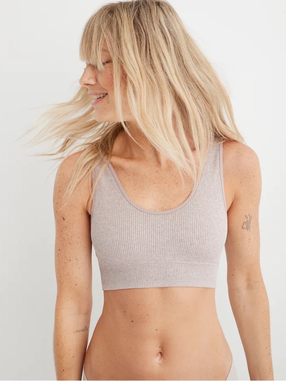 Aerie Seamless Ribbed Bralette